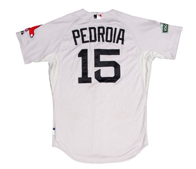 2012 Dustin Pedroia Game Used Jersey (MLB Authenticated)